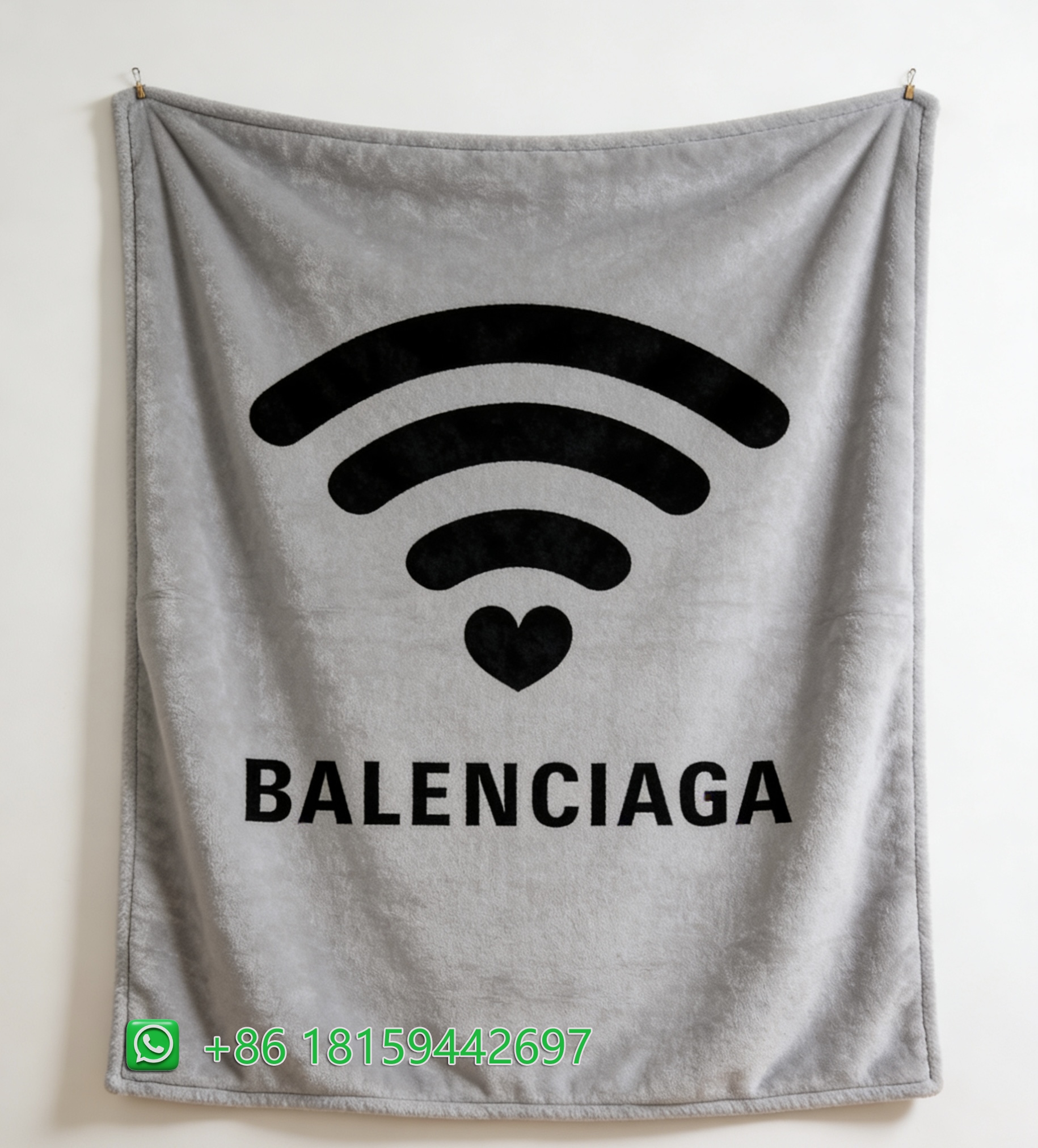 Balenciaga Throw Blankets